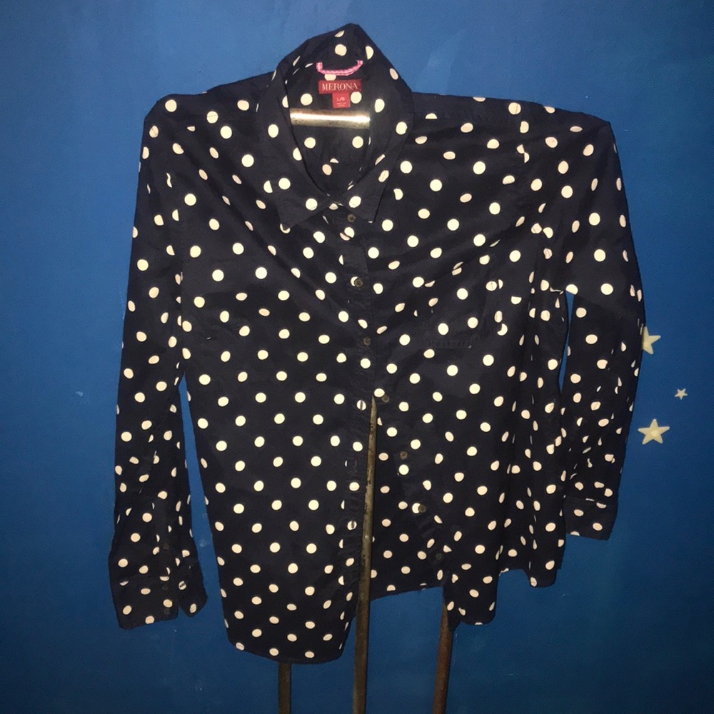 Polka dot top